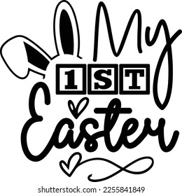My 1st Easter Rabbit svg