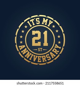 It's my 21st Anniversary, 21st Wedding Anniversary celebration