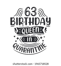 It's my 63 Quarantine birthday. 63 years birthday celebration in Quarantine.