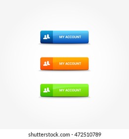 My Account Web Buttons