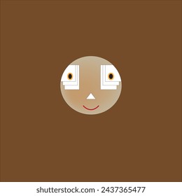 In my animation drawing I made a brown emoji called Jesus