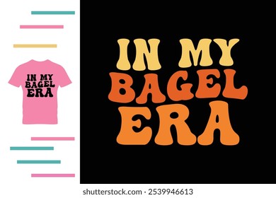 No meu design de camiseta era bagel 