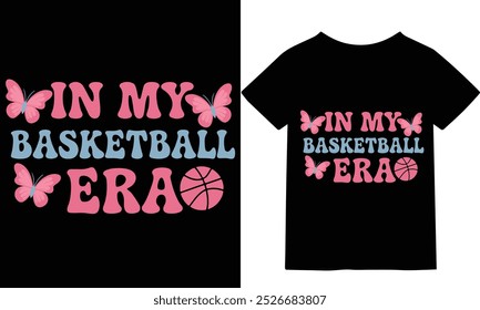 In My Basketball Era T-Shirt - Ropa para Aficionados al Baloncesto de Estilo Antiguas