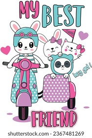 my best friends  graphic tees for girl design