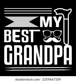 My Best Grandpa,t shirts design,great grandpa,grandfather tshirt design.