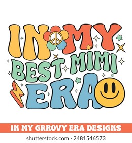 In my best Mimi era groovy retro design, groovy retro family designs