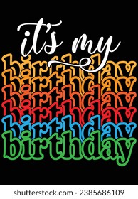 It's my birthday eps vector file for Cricut or silhouette. You can edit it with Adobe Illustrator and eps editor software.