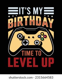 it's my birthday time to level up