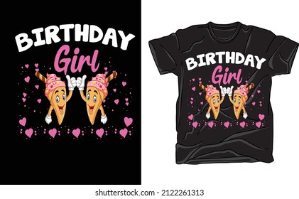 my birthday in  t-shirt design. Ready to print for apparel, poster, illustration. Modern, simple, lettering t shirt vecto