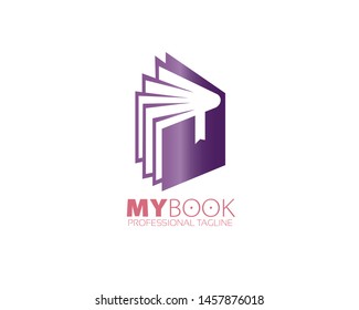 My Book Logo Design Template