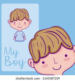 My boy cartoon