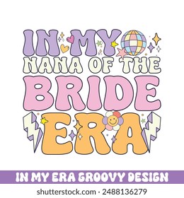 In my bride era groovy retro designs