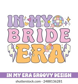 In my bride era groovy retro designs