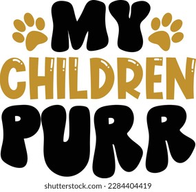 Diseño de camisetas y svg para tipografía de perro de mis hijos