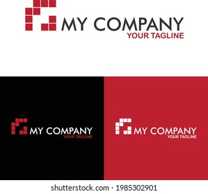 Mein Unternehmen, Vektorgrafik-Design, Logo-Design
