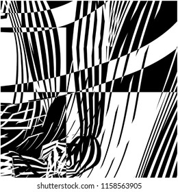 my composition of mono color expression graphic vector design