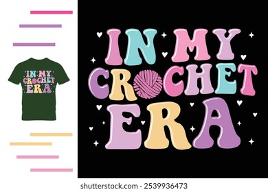 No meu design de camisa era de crochê