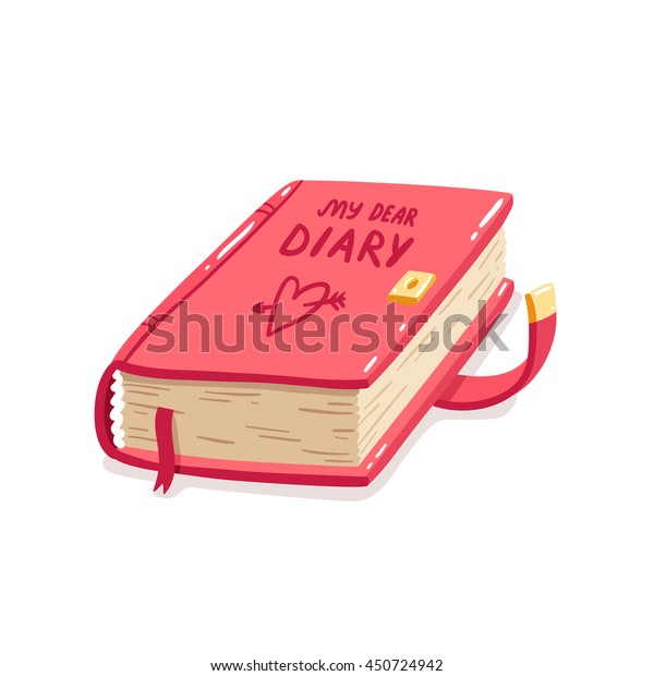 dear diary book illustration