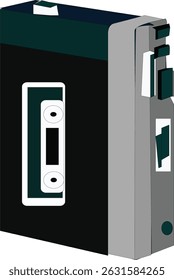my design ilustration tools music vector and with combination colour is white and black.