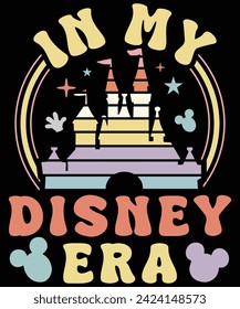 In my disney era t-shirt design