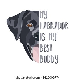 My Dog Best Friend Black Lab

