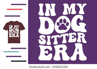 No meu projeto de camiseta da era da babá do cachorro