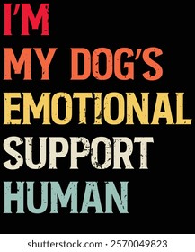 I'm my dog's emotional support human 