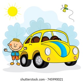 My Family Car, Kids cartoon