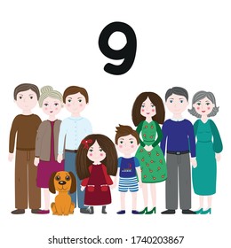 my family figures series nine