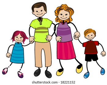 My Family - Vector