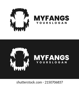 my fangs logo design template