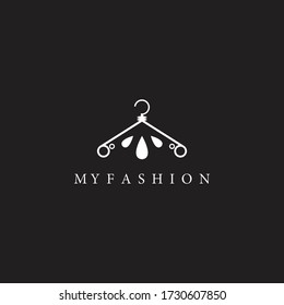 My Fashion logo template vector icon illustration