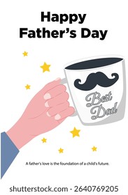 My father is a hero, happy father's day