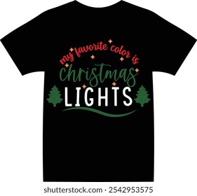 my favorite color is Christmas lights