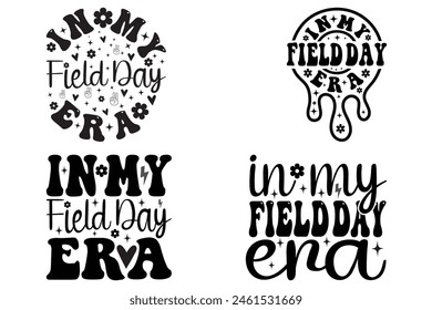 My field day era, bundle T-shirt designs, Sarcastic BUNDLE, Sarcastic DESIGN, t-shirt, design, shirt design, T-shirt, Quotes Circuit, Silhouette, retro T-shirt