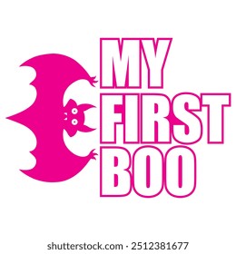 my first boo t shirt design, vector file