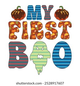 
my first boo T shirt Design Lover