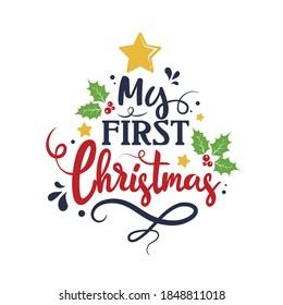 Babys 1st Christmas Images, Stock Photos & Vectors | Shutterstock