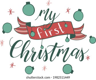 My First Christmas Vector Set
