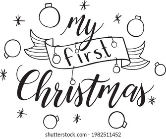 My First Christmas Vector Set