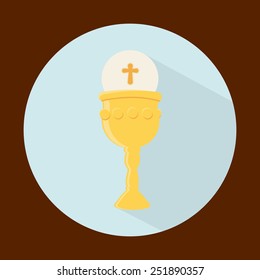 my first communion design, vector illustration eps10 graphic 