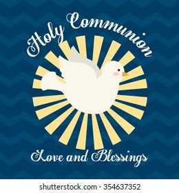 my first communion design, vector illustration eps10 graphic 