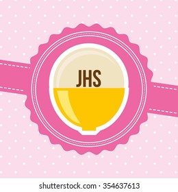 my first communion design, vector illustration eps10 graphic 