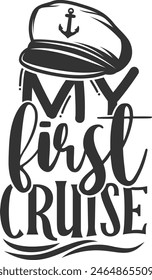 My First Cruise - Cruise Illustration