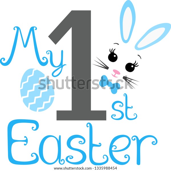 my first easter boy