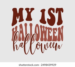 My First Halloween, Halloween, Ghost, Spooky Season, witch, Halloween Funny, t shirt