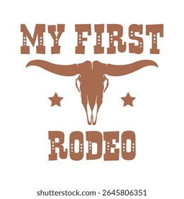 Meu Primeiro Projeto de Bebê de Rodeio Ocidental