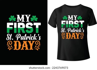 My first St. Patrick’s day T-Shirt design