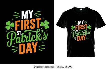 My First St Patricks Day T-shirt design