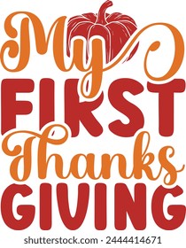 My first thanks giving design